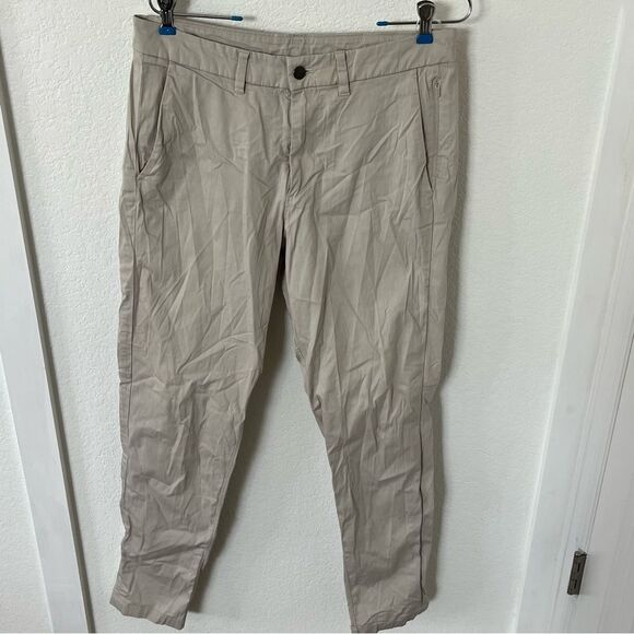 Lululemon Athletica Men's 32 Business Khaki Pants - Picture 1 of 9